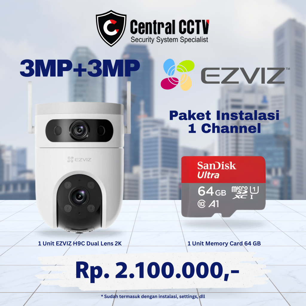 EZVIZ H9C Dual Lens 2K