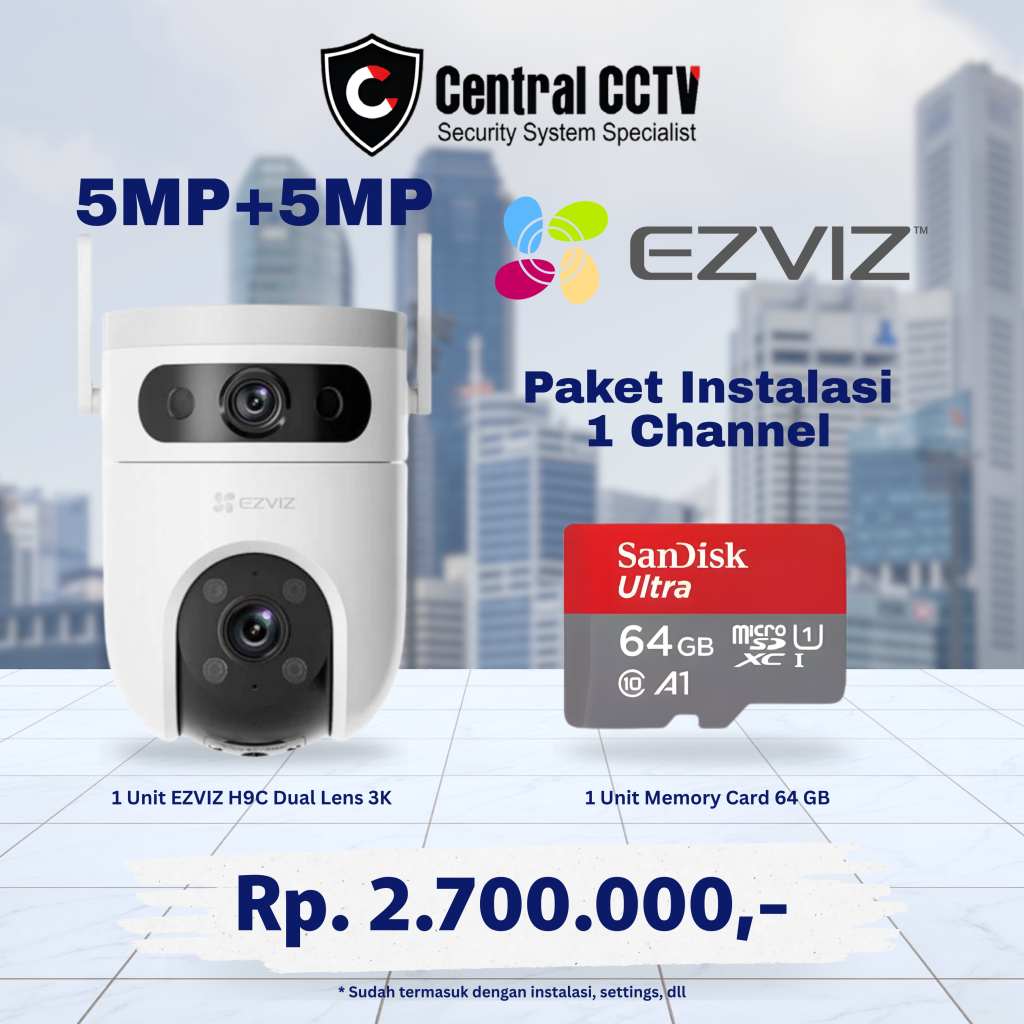EZVIZ H9C Dual Lens 3K